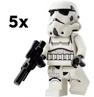 Lego Star Wars Imperial Stormtrooper Minifigure Lot Of 5 75419 75459 Army New