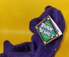 1998 Salvino   s Bamm Beano Mark Mcgwire  25 Purple Plush Bear - Mint - P v c    