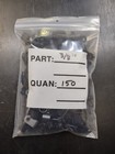 3 8  Inch Cable Clamps Black Plastic Nylon R-type 150 Ct  Pack