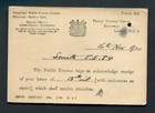 Great Britain   Postage Paid Postal Card From 1920 - London - Used