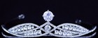 Princess Cz Stone   Austrian Rhinestones Tiara Crown Bridal Prom Party Wed T29