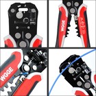 Wg-014 Wire Stripper cutter crimper Tool 8  Self-adjusting Insulation 