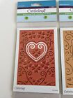 2 Cuttlebug Embossing Plus Cut   Emboss Folders Perfect Perennials  He Loves Me