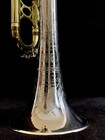 King Hn White 1949 Silvertone Bb a Sterling Silver Bell Trumpet  Case  Mp  Mutes