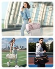 Bagsmart Bolsas De Gimnasio Para Hombres Y Mujeres  Bolsa De Viaje Beige