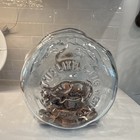 Libbey Clear Glass Pig Went To Market 5 Gallon Jar Piggy Large Size Mint 