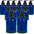 Empty Hand Soap Plastic Bottle Dispenser 500ml 16oz Black Pump Body Lotion 144pc