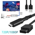 Wii To Hdmi Adapter Converter Cable Full Hd 1080p Plug play For Television Pc   