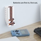 Wall Mount Battery Organizer Storage Bracket Aa aaa Battery Storage Bracket