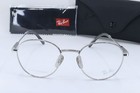 Ray Ban Rx8782 Silver Round Unisex Full Rim 51-20-145 Eyeglasses Frames