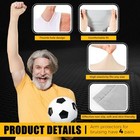  4 Pairs Protective Arm Sleeve For Thin Skin Elderly Skin Protector Mixed Color