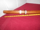 Vintage 40 In Samurai Karate Sword -katana Solid Oak Martial Arts Training -w 30