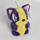 Vintage Neopets Mini Mazzew Plush Stuffed Animal Limited Edition Petpet Nwt 2004