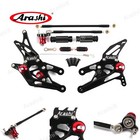 Arashi Rearsets For Honda Cbr600rr 2003 2004 2005 2006 Rear Set Foot Pegs Pedals