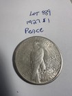 1927 Peace Dollar Key Date  Bu  Lot  889