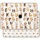 Foldable Baby Play Mat  Waterproof Double-sided Cushioned Activity Play Mat  So
