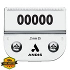 Andis Ultra Edge Clipper Blade 0 2mm Chrome Carbon Steel