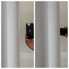 White Blackout Window Curtains  2 Panels Set Of Black Out Room Darkening Priv   