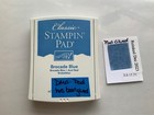 Stampin Up Ink Pad Brocade Blue 2009 Retired Classic Case As Is Flaw