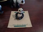 9 Panda Bears 1 -3  Includes Metal Panda Tin Vintage Lot