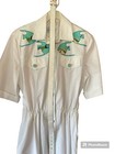 Justin Tylor Vintage Dress  Size 10  Has A Belt  Elastic Waist  Pockets  Cruise 