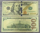  5  New   100 Dollar Color Gold Notes Money Banknotes Beautiful Crafts  Novelty