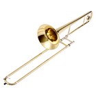Eastar Etb-330 Bb Tenor Slide Trombone B Flat Brass Plated With Mouthpiece Case