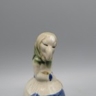 Vintage Baba Yaga Hag Rj Drinkwater Witch Pottery Good Luck Bell