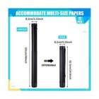 12 Pcs Black Poster Tube Bulk Extendable Blueprint Holder Expand From 24 5 To   