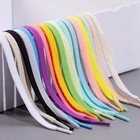 Double Layers Flat Shoe Laces Strings For Boots Sneakers Athletic Tennis Shoes