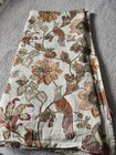 Ralph Lauren Botanical Bird Floral Cotton Tablecloth Rectangle 60 X 114 Country