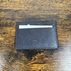 Nwt Coach Card Case Mini Leather Emoji  Black With Flaws Pink Glitter Star