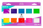 Iii   10 Bright Colors Of Polymer Oven-bake Clay  Non Toxic 1 25 Lbs   Great For