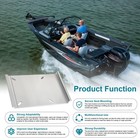 Jon Boat Seat Mount Plate Sp-15100 For Attwood Swivl-eze Accessories Bench Style