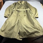 Vintage 1953 Military Jacket Mens Large Us Army Trench Overcoat Og 107 50s War
