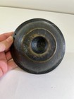 Antique Islamic Talismanic Healing Bowl 5  Bronze Etched Arabic Script Ds31