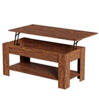 Coffee Table Lift Top Coffee Tables With Hidden Compartment And Storage Shelf