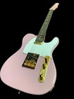 Vintage Lilac Tele-style Electric Guitar   Gold Hardware   Custom Finish
