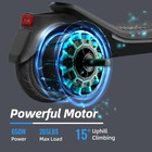 Cunfon Rs300 Electric Scooter 500w Top Speed  About 19 Mph Range  Around 25 Mile
