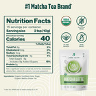 Organic Matcha Latte Mix - Lightly Sweet Japanese Matcha Green Tea Powder With O