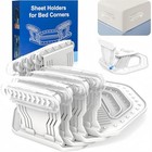 Bed Sheet Holders For Corners     4pcs Upgrade Bed Sheet Grippers no More Loose