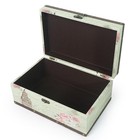 Large Wooden Storage Box  Vintage Decorative Treasure Chest For Keepsakes Let   