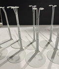 Doll Stands  White Metal For Dolls -adjustable Lot Of 10
