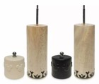 Disney Parks Homestead Home Mickey Salt   Pepper Grinder Set Black Neutral New