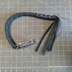 Biker Getback Whip Getback Whip Leather Short Black Leather Whip By Stitch     