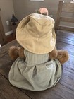 Nwt Boyds Bears Marie B  Bearlove Brown Plush Stuffed 15  Animal Green Corduroy
