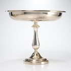 Christofle Silver Plated Pedestal Footed Centerpiece Compote Dish Bowl 10 5 dia