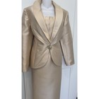 Frascara 2pc Gown   Jacket Set Silk Wool Mother Of The Bride Formal Sz18 Ret  3k