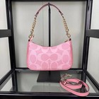 Coach Teri Shoulder Bag Cal51 Signature Canvas Powder Pink New