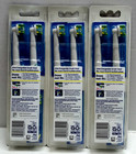 Lot Of 3 Oral-b Floss Action Replacement Electric Toothbrush Heads 9 Count New